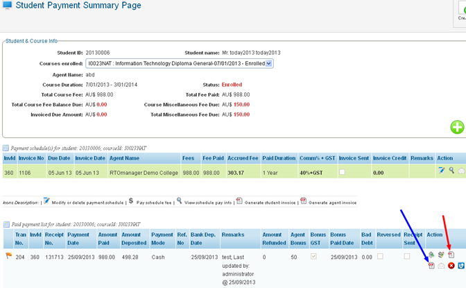RTOmanager- WebSutra College Management System -- Accounts Zone - Payment Summary 2013-09-25 11-04-04