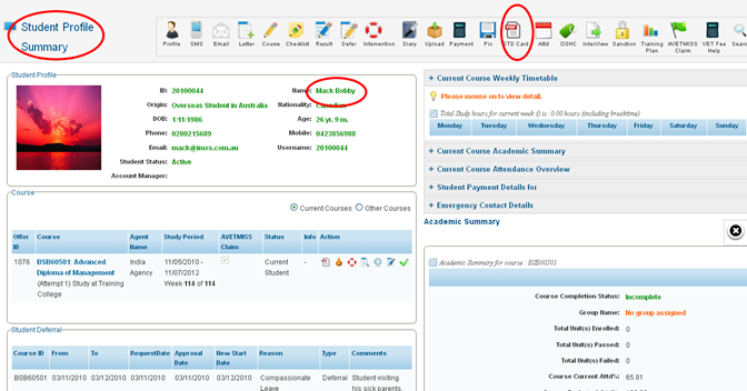 RTOmanager- WebSutra College Management System -- SS Zone- Student Profile Detail 2013-08-02 14-39-55