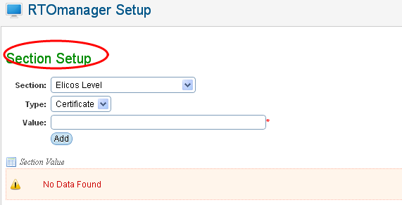 RTOmanager- WebSutra College Management System -- Administrative Zone- Set up Default Value for RTOmanager Inplementation