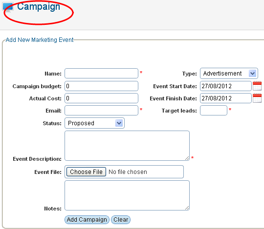 RTOmanager-Local - Online Training Management System -- CRM Zone- Marketing Event