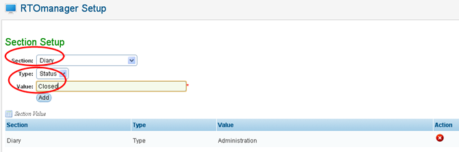 RTOmanager- WebSutra College Management System -- Administrative Zone- Set up Default Value for RTOmanager Inplementation