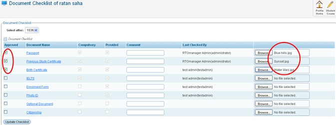 RTOmanager- WebSutra College Management System -- SS Zone- Offer Document Checklist 2013-08-06 11-21-14