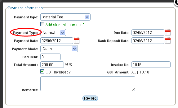 RTOmanager- WebSutra College Management System -- Accounts Zone