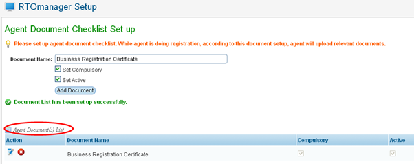 RTOmanager- WebSutra College Management System -- Administrative Zone- Set up Default Value for RTOmanager Inplementation