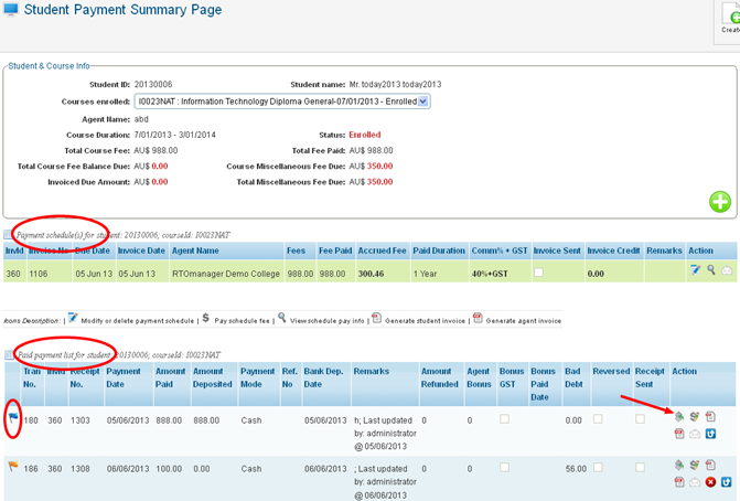 RTOmanager- WebSutra College Management System -- Accounts Zone - Payment Summary 2013-09-24 15-02-57