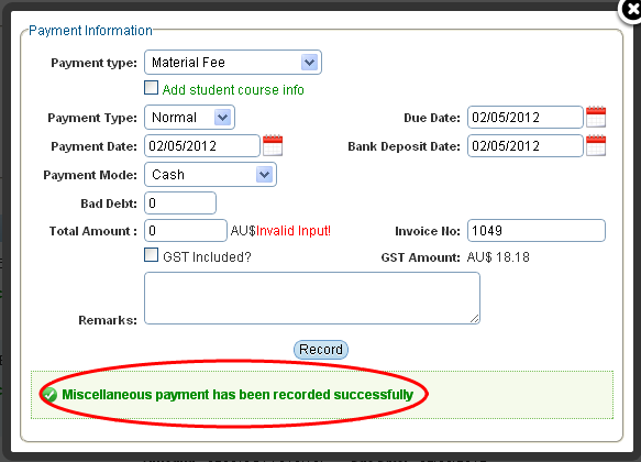 RTOmanager- WebSutra College Management System -- Accounts Zone